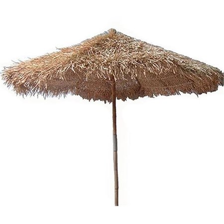 BAMBOO54 Bamboo54 5612 7' Thatched Umbrella - Natural Bamboo 5612